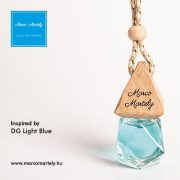 Autóillatosító parfüm inspired by D&G Light Blue, illat nőknek
