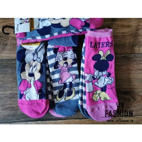 Minnie Mouse 3 db-os zokni