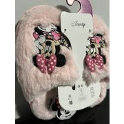 Minnie Mouse puha szőrmés rózsaszín mamusz